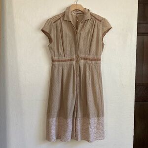 Womens Free People short sleeve Prairie dress size 6
